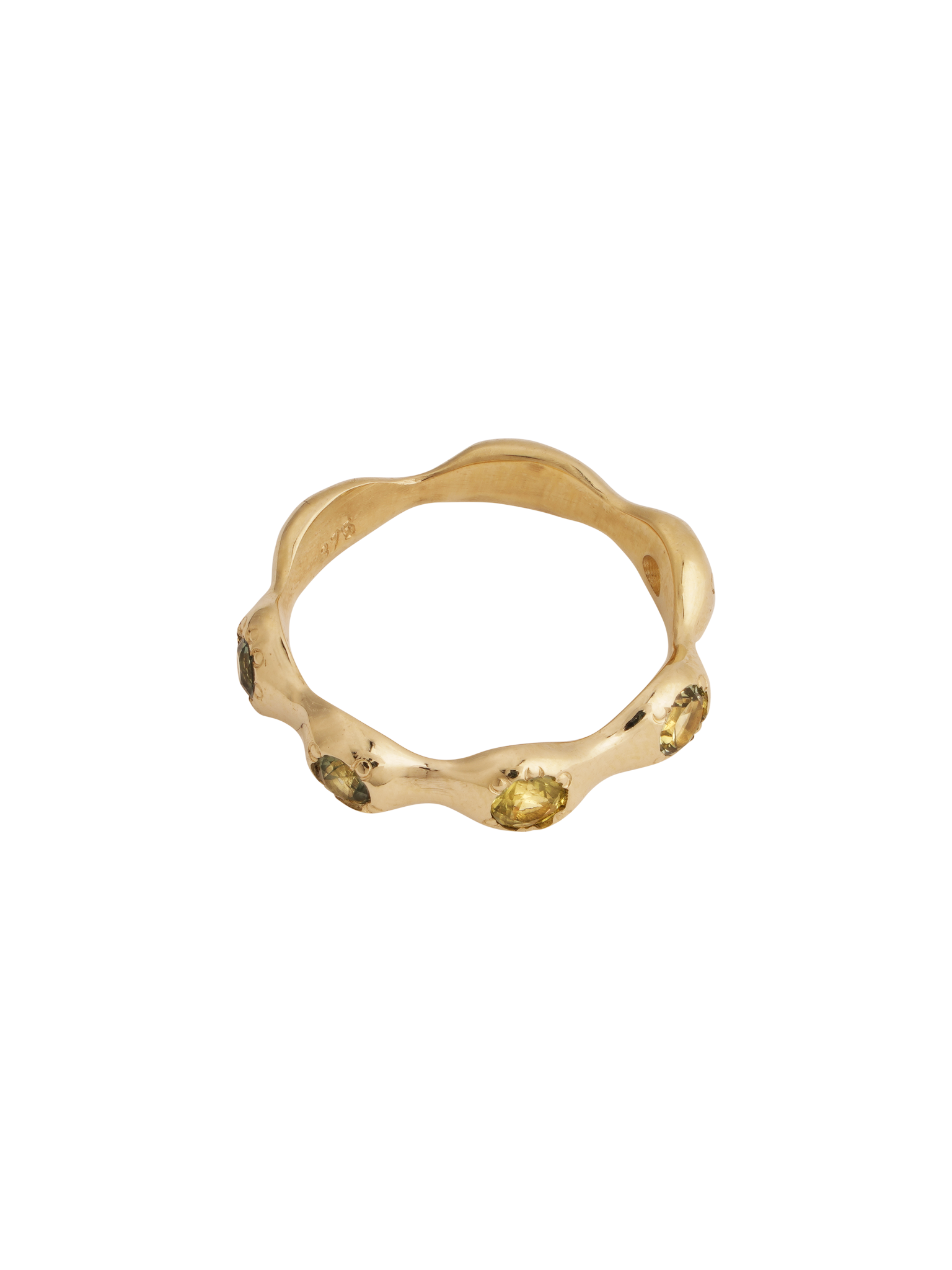 Organic sapphire band